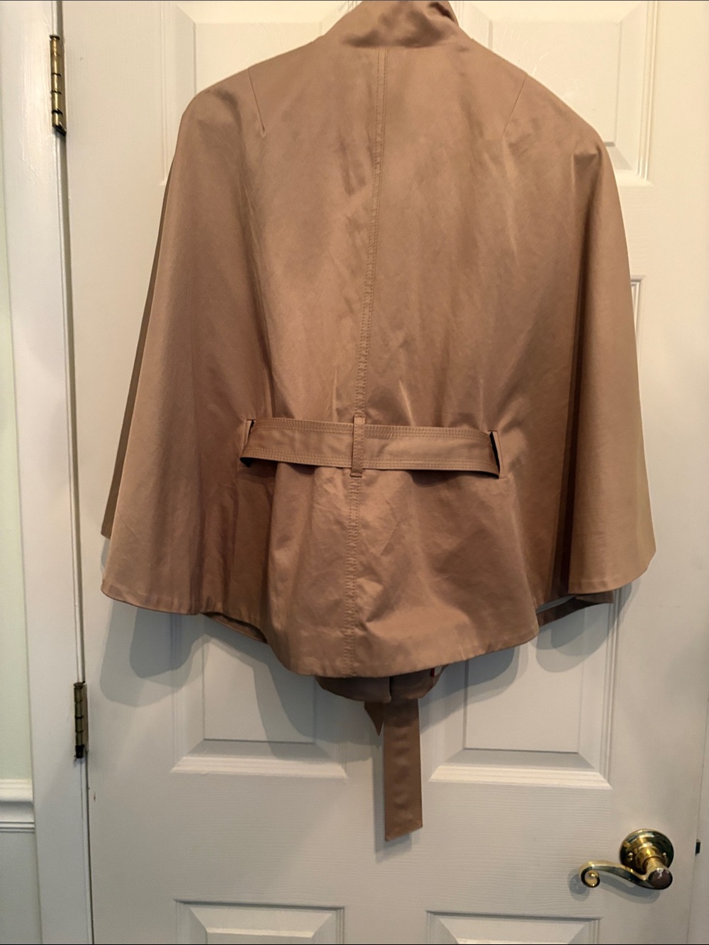 Banana Republic Cape Trench Coat with Belt - Picture 7 of 11